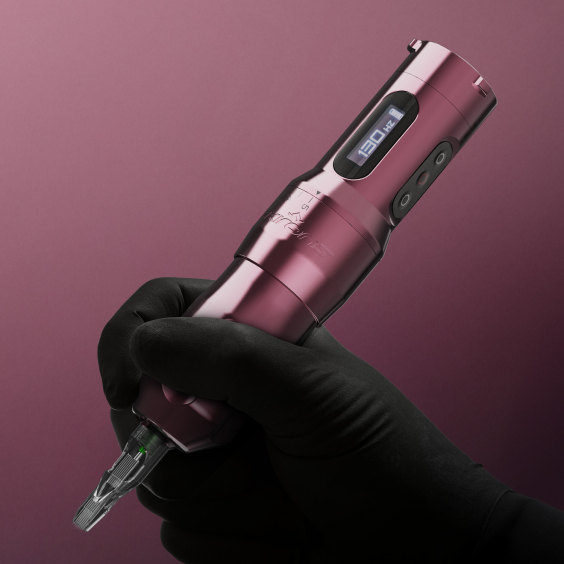 Macchinetta per tatuaggi FK Irons One Adjust con corsa regolabile - PopPink