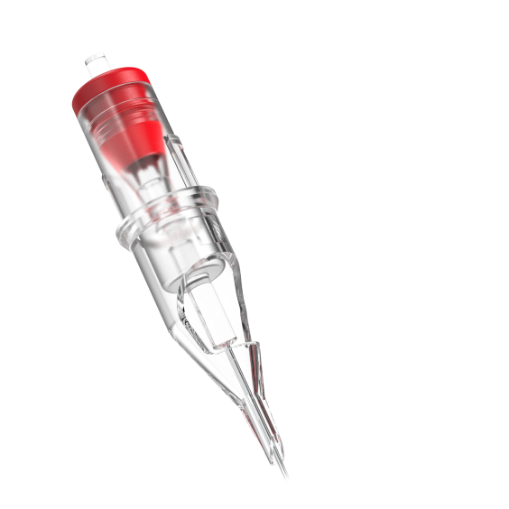 Scatola da 20 cartucce aghi Ghost Nano - Round Shader Long Taper
