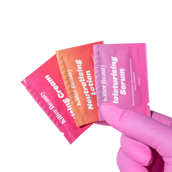 Killer Beauty Vegan Lash Lift Brow Lamination 1.5ml Sachets Steps 1-3 (30 Sachets)