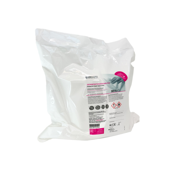 Unigloves Salviette Disinfettanti Plus - Confezione da 90 Ricarica
