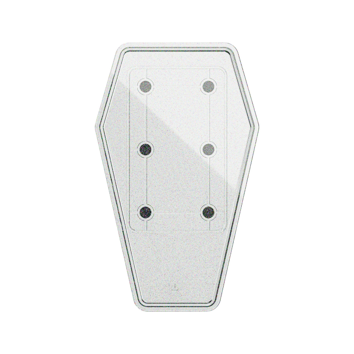 Top vassoio Ghost Coffin - Sistema completo Lite per vassoio carrello