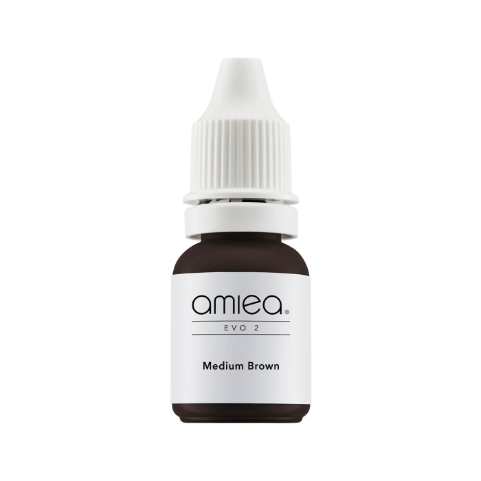 Inchiostro Amiea EVO2 PMU - Medium Brown 10ml (EU REACH)