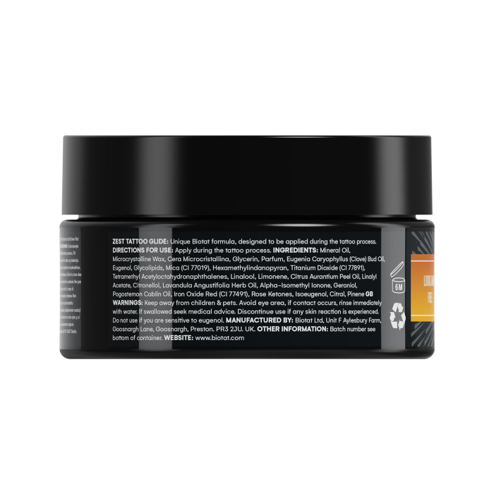 BIOTAT Tattoo Glide Anestetico Zest Arancia