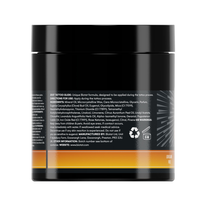 BIOTAT Tattoo Glide Anestetico Zest Arancia