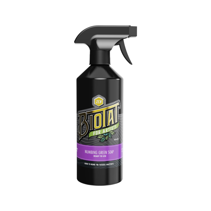 BIOTAT Sapone Verde Zen Anestetico - Pronto all'Uso - 500 ml