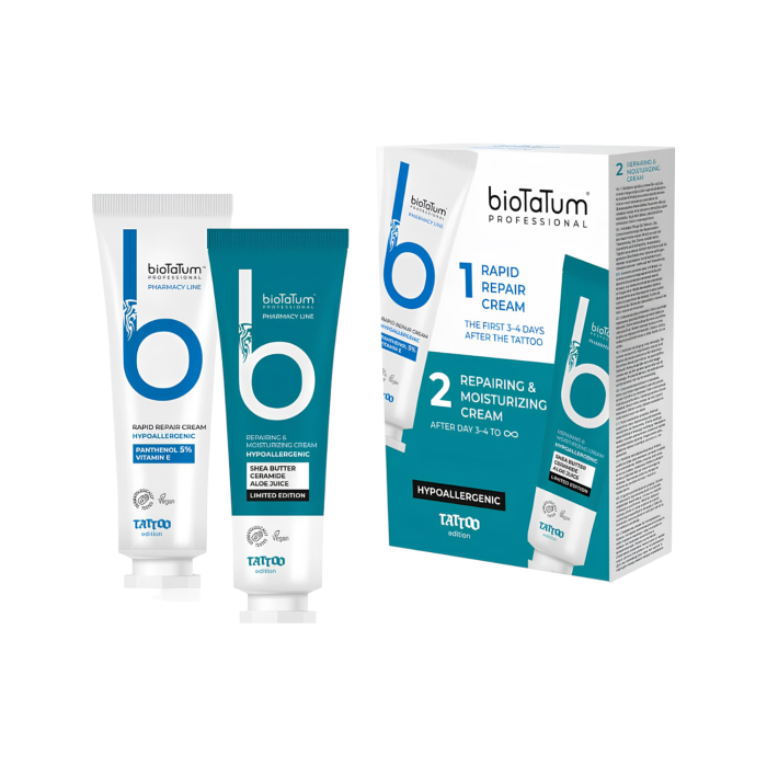 Set doppio dopopuntura tattoo BioTaTum