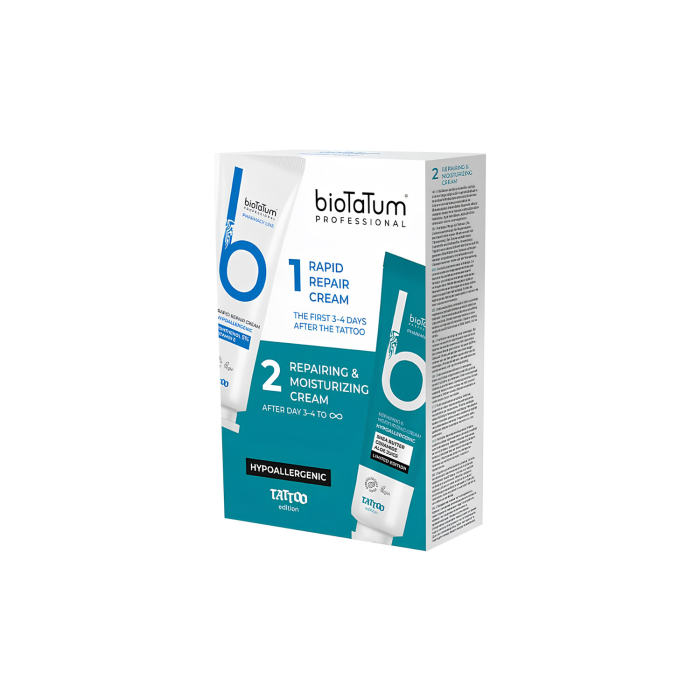 Set doppio dopopuntura tattoo BioTaTum