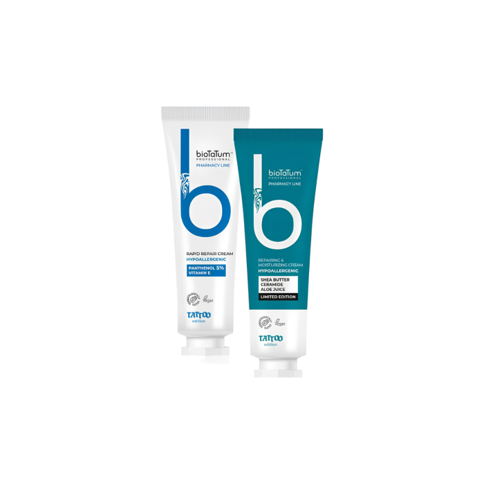 Set doppio dopopuntura tattoo BioTaTum