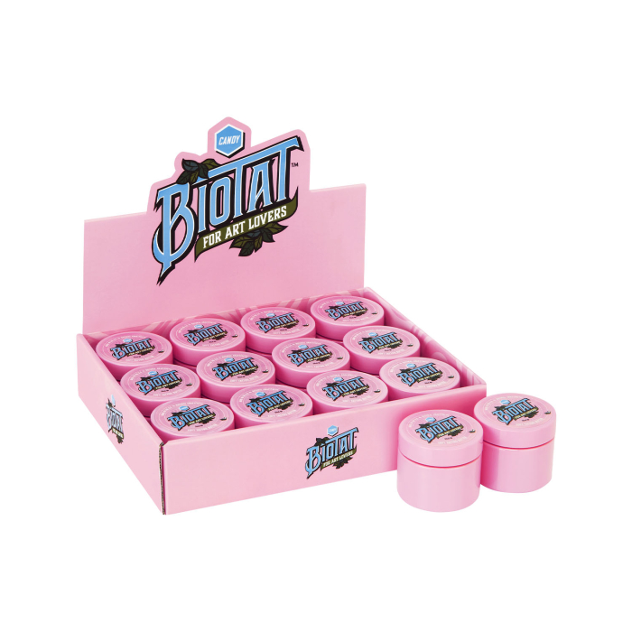 Scatola da 12 BIOTAT Tattoo Candy Soft Butter 50 ml (Espositore da Studio)
