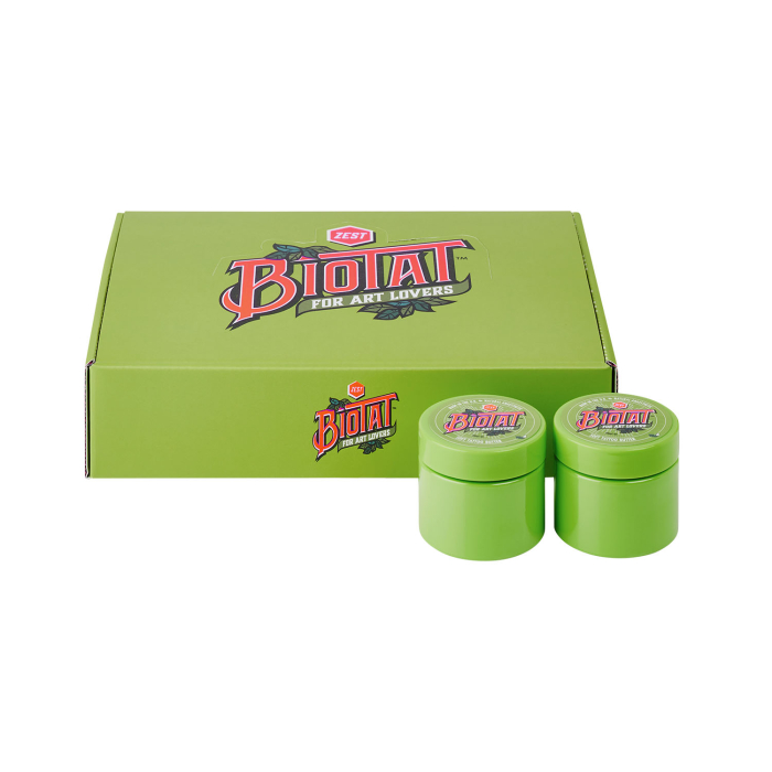 Scatola da 12 BIOTAT Tattoo Zest Soft Butter 50 ml (Espositore da Studio)