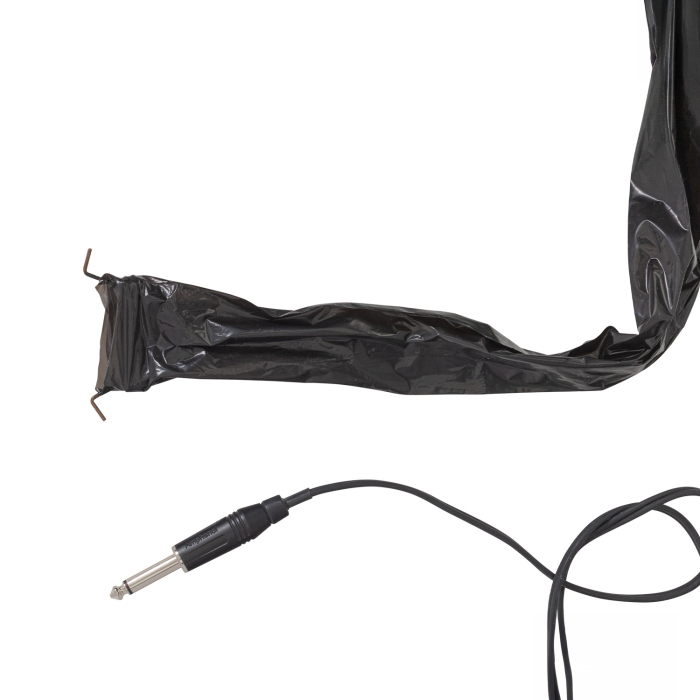 Confezione da 200 Tat2Green - Coperture Nere Pre-Tagliate per Cavi Clip Cord