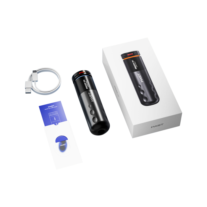 Penna per tatuaggi wireless Dragonhawk Mast Racer Pro - Nero - Corsa 4,2 mm