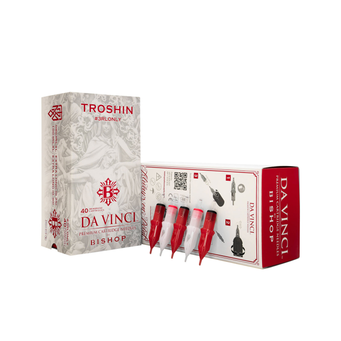 Box of 40 DaVinci V2 x Troshin #3RL Cartridges