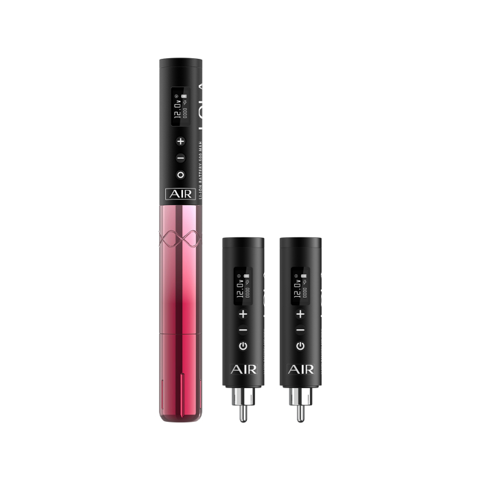Macchina PMU wireless EZ Lola Air con due batterie aggiuntive - Black & Pink Gradient