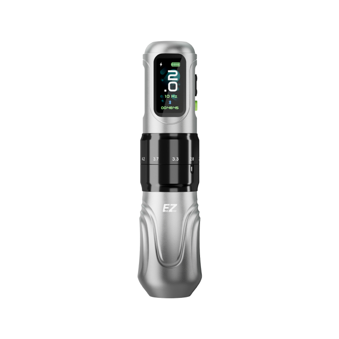 Penna per tatuaggi wireless EZ P6 - Silver Gradient