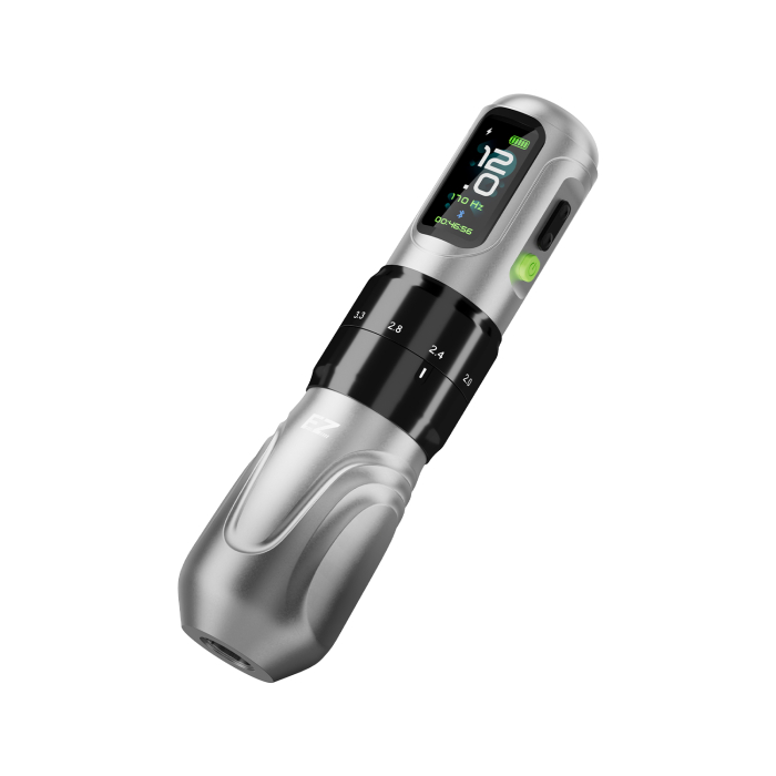 Penna per tatuaggi wireless EZ P6 - Silver Gradient