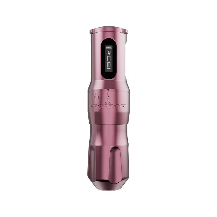 Macchinetta per tatuaggi FK Irons One Adjust con corsa regolabile - PopPink