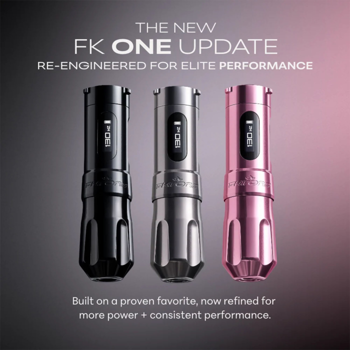 Macchinetta per tatuaggi FK Irons One Update - Gunmetal