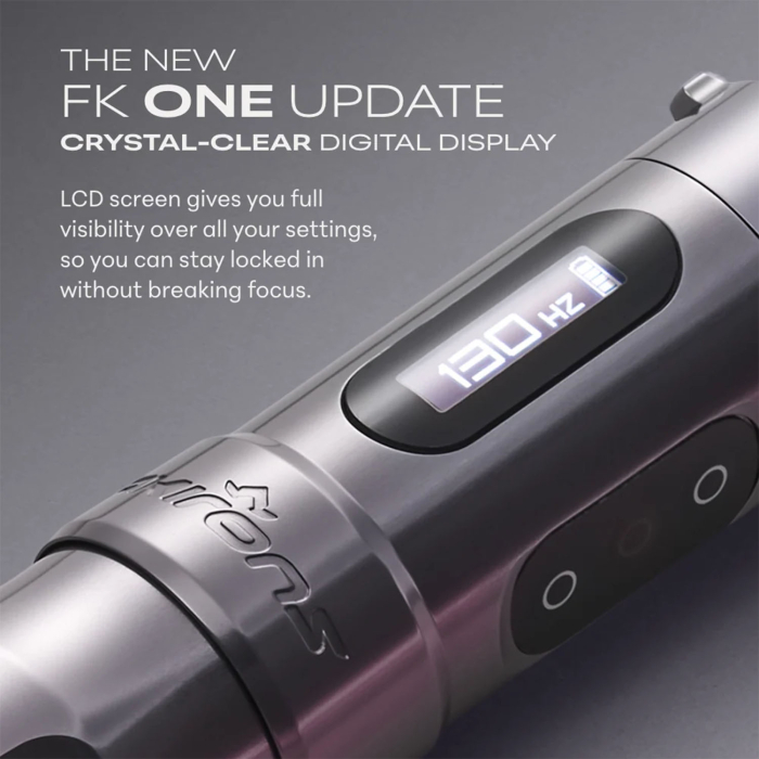 Macchinetta per tatuaggi FK Irons One Update - Gunmetal