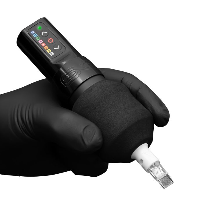 Grip monouso in schiuma FK Irons Gorilla 50 mm Flux - Nero - Scatola da 24