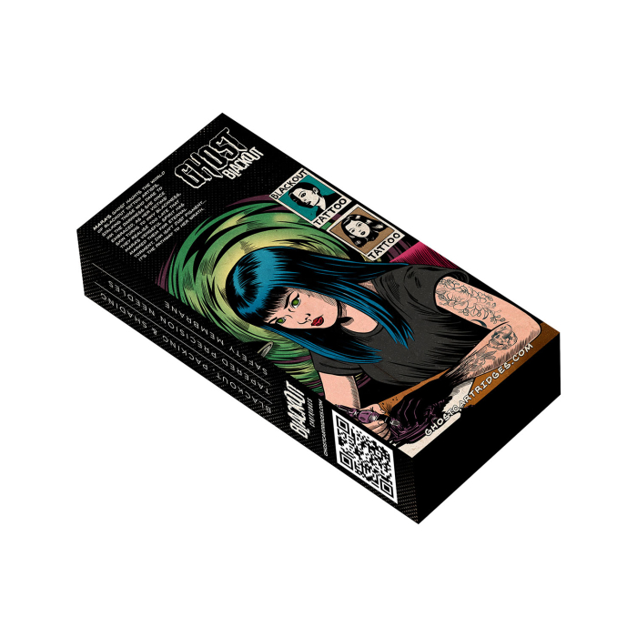 Scatola da 15 Cartucce Ago Ghost Blackout - Magnum Long Taper