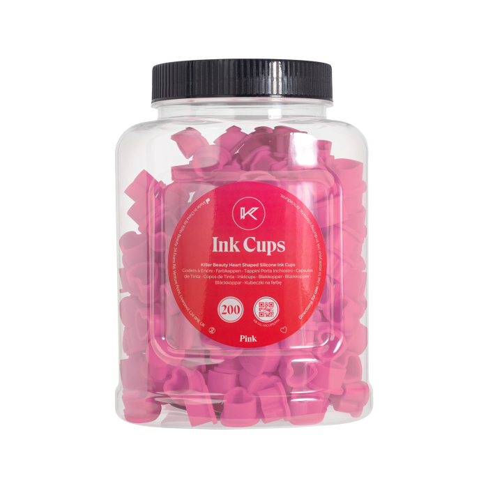 Tappini per inchiostro in silicone a forma di cuore Killer Beauty