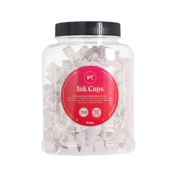 Tappini per inchiostro in silicone a forma di cuore Killer Beauty