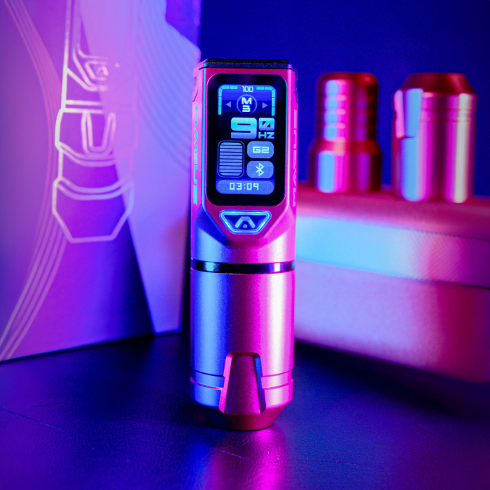 Macchina per tatuaggi wireless Magus - Rosa