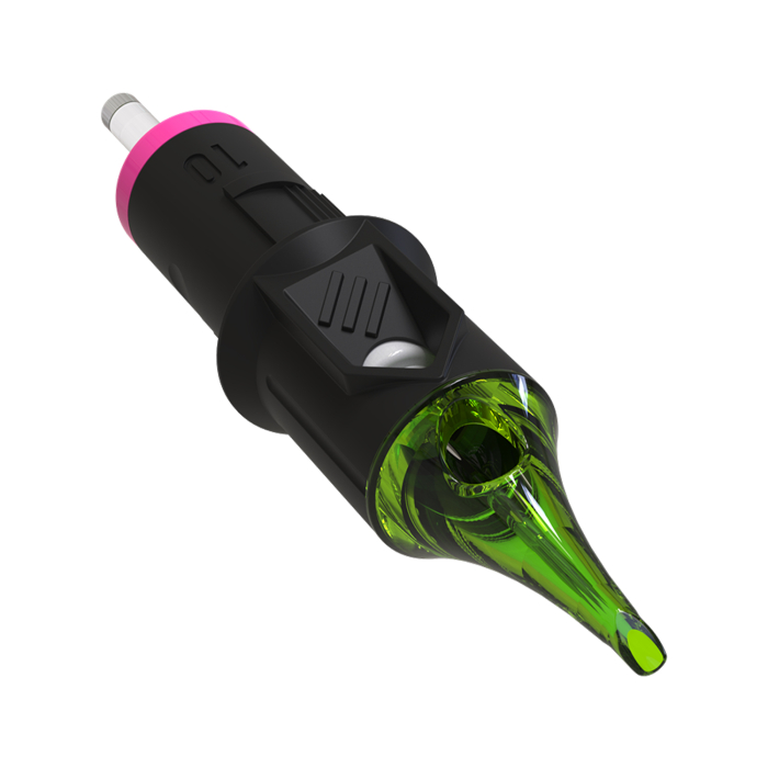 Box di 20 cartucce ago Metrix Signature - Hollow Round Liner Long Taper