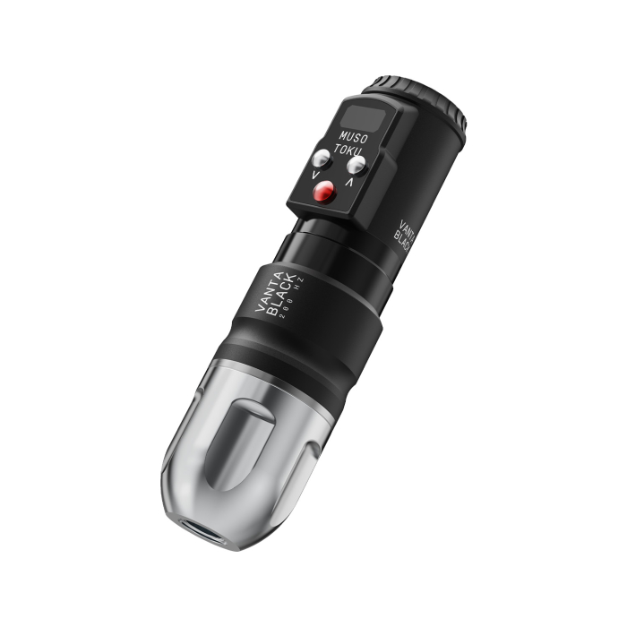 Musotoku Mercury - Vanta Black Macchina Wireless per Tatuaggi - 3,8 mm