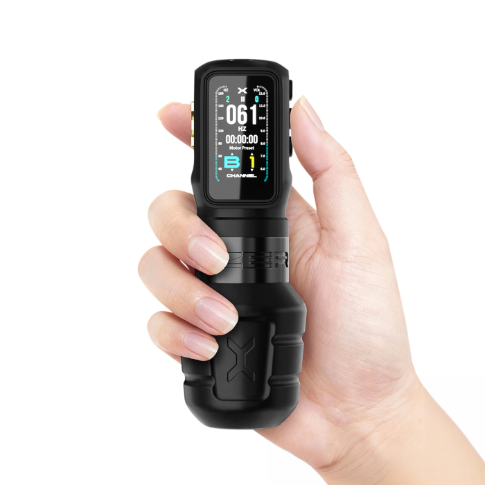 Macchina per tatuaggi wireless Ozer X Channel - Nero