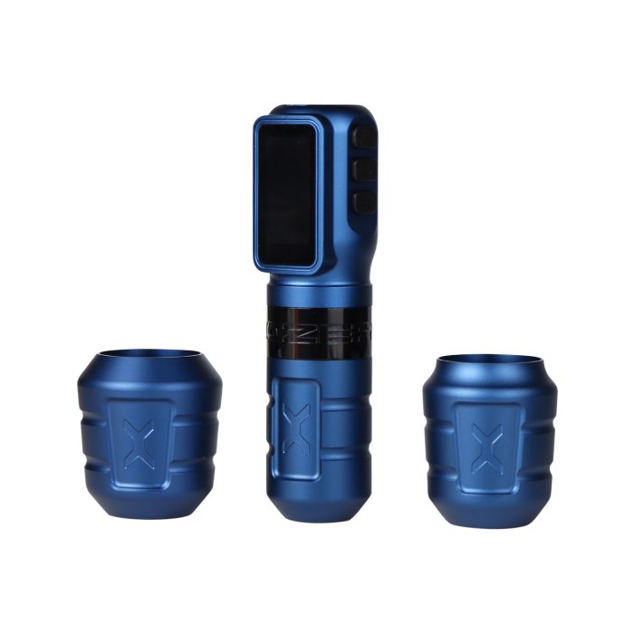 Macchina per tatuaggi wireless Ozer X Channel - Blu