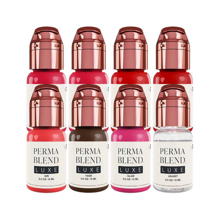 Inchiostro PMU Perma Blend Luxe - Set Carla Ricciardone Enhance - 8 x 15 ml