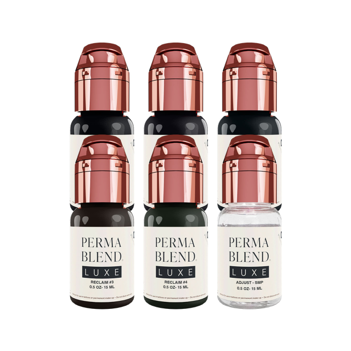 Inchiostro PMU Perma Blend Luxe - Set Stevey G. Reclaim - 6 x 15ml