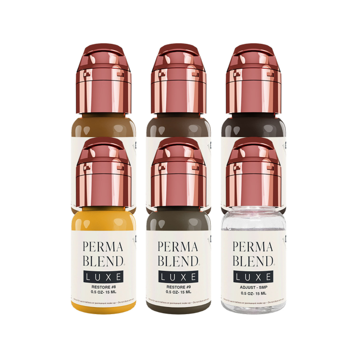 Inchiostro PMU Perma Blend Luxe - Set Stevey G. Restore - 6 x 15ml