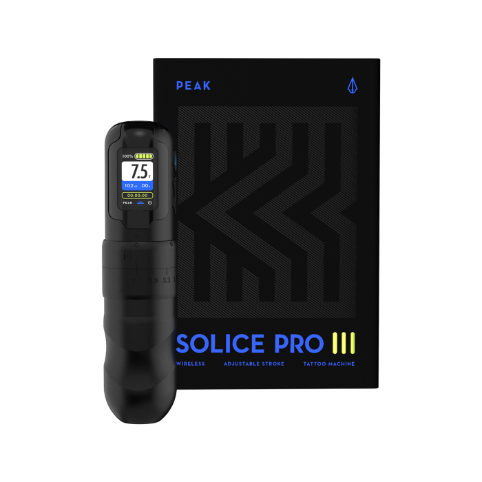 Macchina per tatuaggi a penna Peak Solice Pro V3 - Black