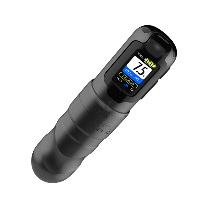 Macchina per tatuaggi a penna Peak Solice Pro V3 - Charcoal