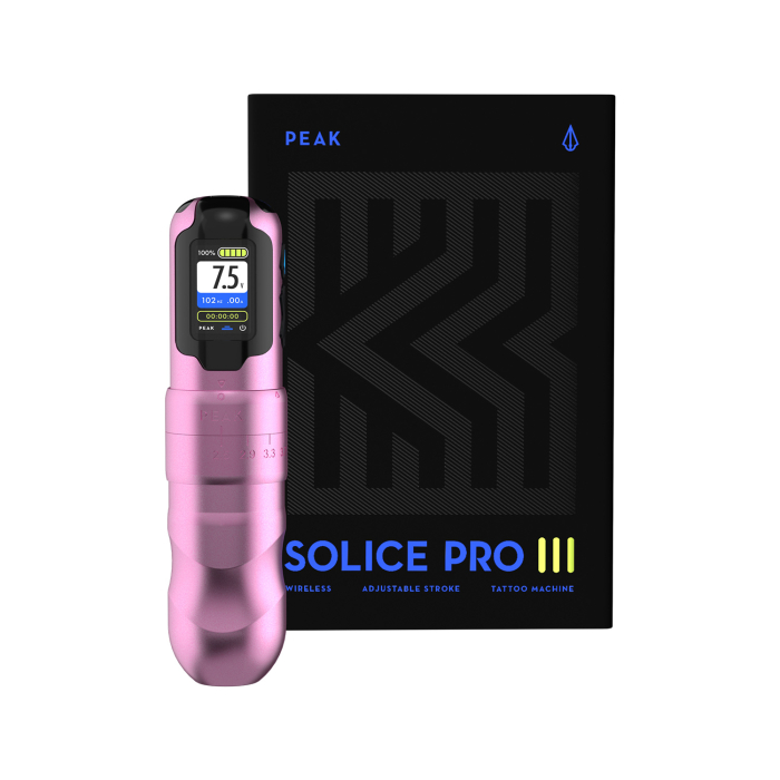 Macchina per tatuaggi a penna Peak Solice Pro V3 - Pink