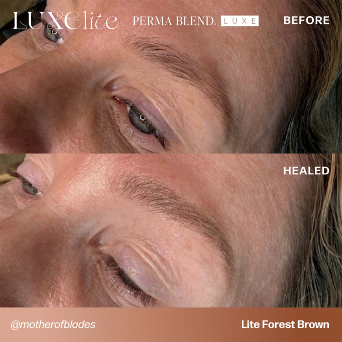 Inchiostro per PMU Perma Blend Luxe Lite - Lite Forest Brown 15 ml