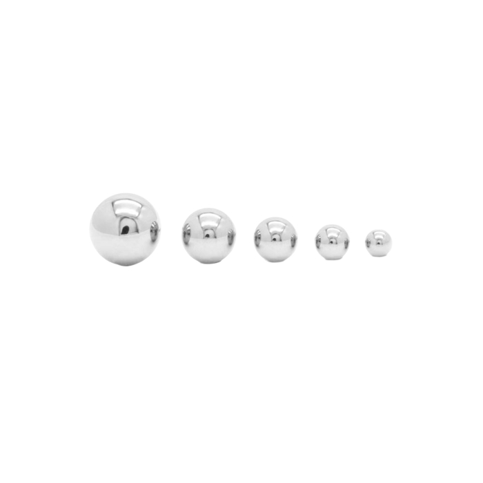Top a sfera senza filettatura in titanio Tilum